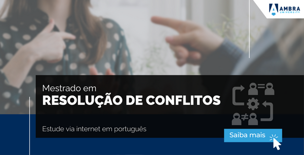 mestrado em resolução de conflitos