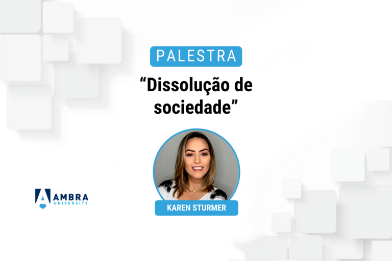 Palestra “Dissolução de sociedade”