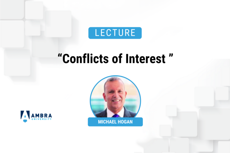 Lecture “Conflicts of Interest” Lecture “Conflicts of Interest”