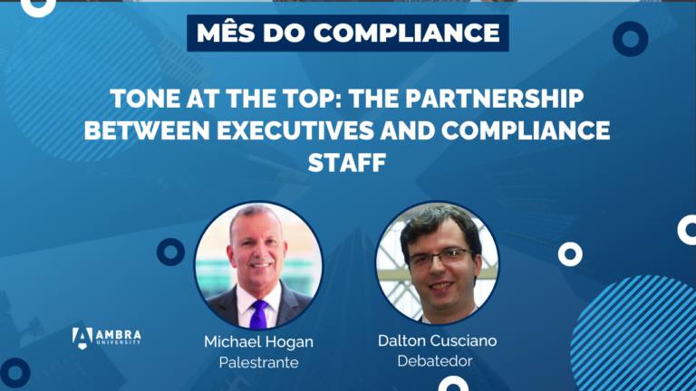 Lecture “Tone at the top: the partnership between executives and compliance staff”